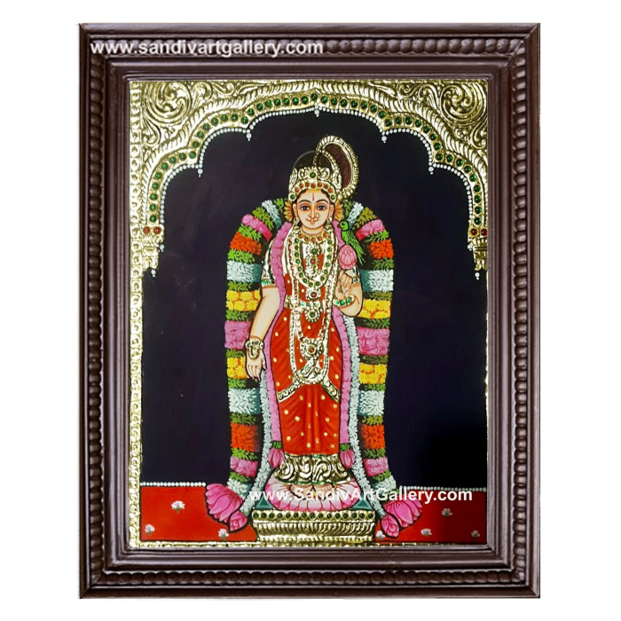 Aandal Tanjore Painting